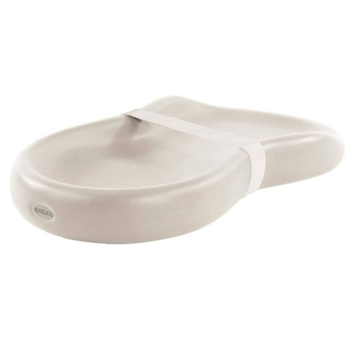 Keekaroo Peanut Changer Baby Vanilla– The Original Made in USA Easy-to-Clean Changing pad and The only Shell Over Foam, Fully Water Repellant