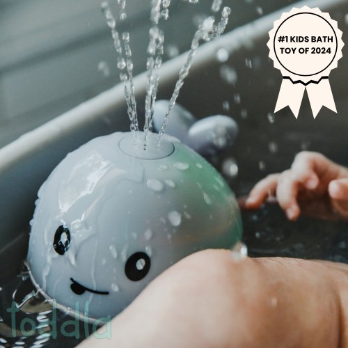 Splashy Whale Bath Toy: Fun and Interactive Water Toy for Kids - Perfect for Playful Bath Time