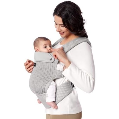 Momcozy PureHug Baby Carrier - Ergonomic, Cozy and Lightweight for 7-45 lbs