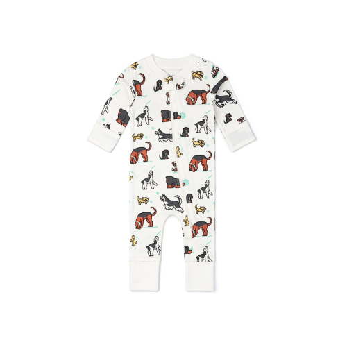 M+A by Monica + Andy, Organic Cotton One-Piece Coverall, Sizes Newborn - 18-24 Months