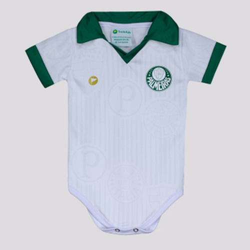 Palmeiras Premium White Bodysuit