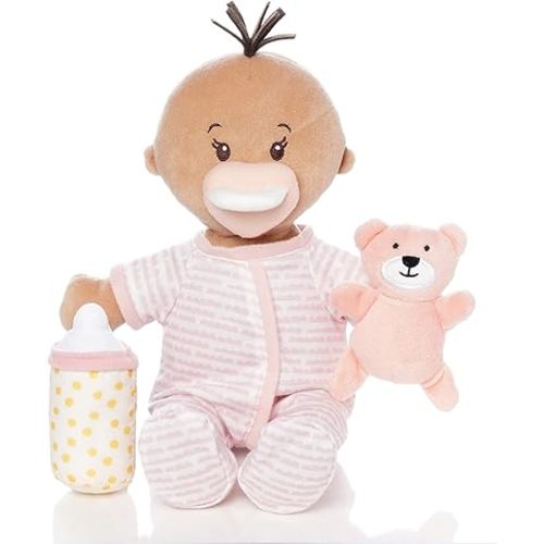 Manhattan Toy Wee Baby Stella Beige Sleepy Times Scent 12" Soft Baby Doll Set