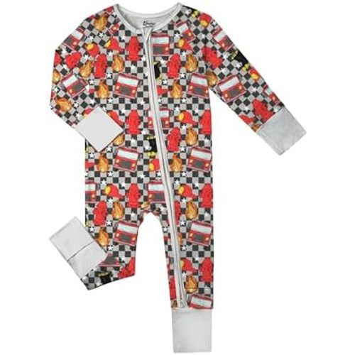 Weiwei Bamboo Viscose Baby Pajamas Boys Girls, 2-Way Zipper Romper, YKK, Preemie & Newborn Sleepers 0-24 Months