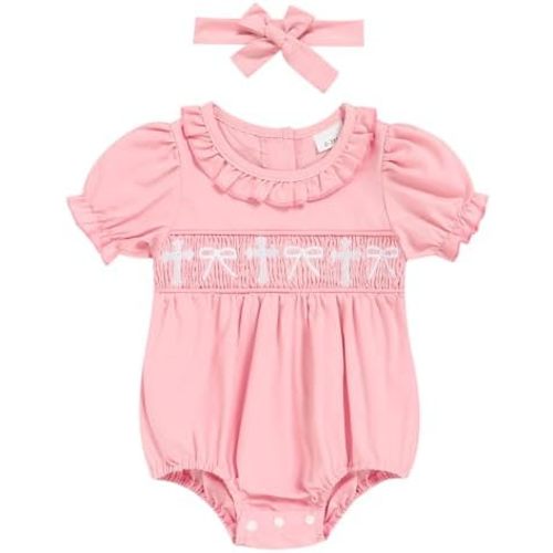 GRNSHTS Baby Girl Romper Newborn Clothes Bodysuit Jumpsuit Baby Girl Clothes Outfit 0-18M