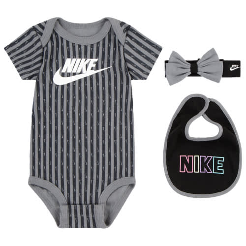 Nike 3 Piece Bodysuit Set - Girls' Infant