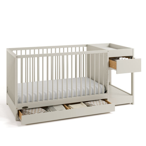 Graco Teddi 5-In-1 Convertible Crib And Changer With Drawer & Reviews | Wayfair
