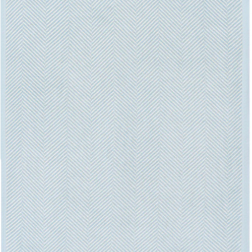 Harborview Herringbone Sky Mini Blanket