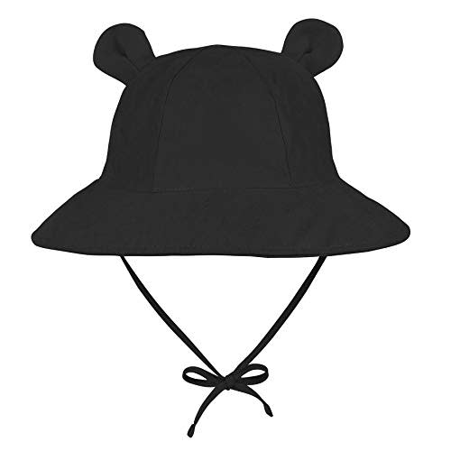 Zando Baby Toddler Sun Bucket Hats Wide Brim Beach Hats Infants Girls Cap Sun Protection Summer Kid Hat