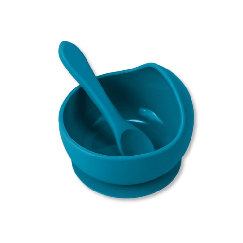 Classic Silicone Suction Bowl + Spoon