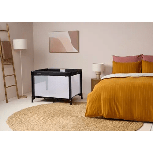 4Baby Vacation Portacot V2 Black | Baby Bunting AU