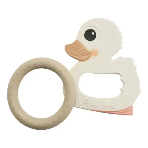 Hevea - Soothing Pack - Set of 2 Teething Toys - Nude | Smallable