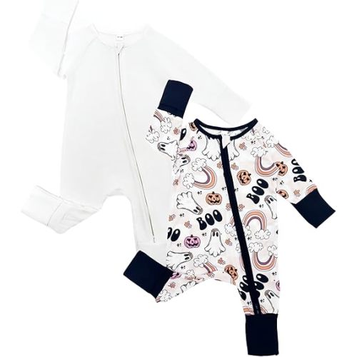 Bow Dream Baby Bamboo Rayon Romper Girl Footless Viscose Newborn Infant Footie Outfits Mitten Cuffs Toddler Boy Clothes