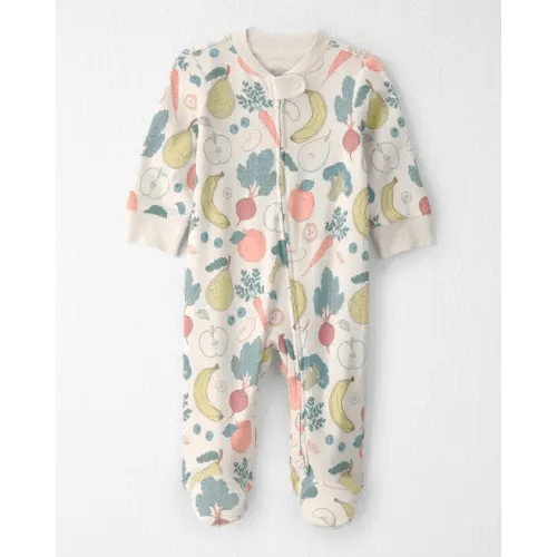 Baby Organic Cotton Sleep & Play Pajama in Veggie Fruit - Little Planet | Carter's