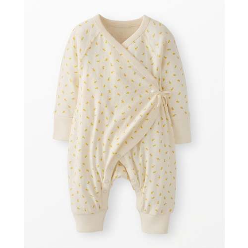 Baby Pointelle Crossover Romper | Hanna Andersson