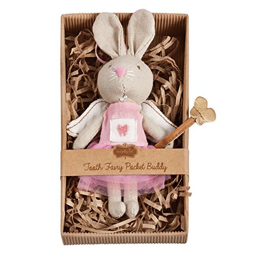 Mud Pie Little Girl Mini Tooth Fairy Bunny