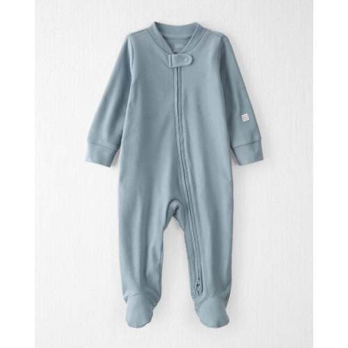 Baby Organic Cotton Sleep & Play Pajamas in Blue - Little Planet | Carter's