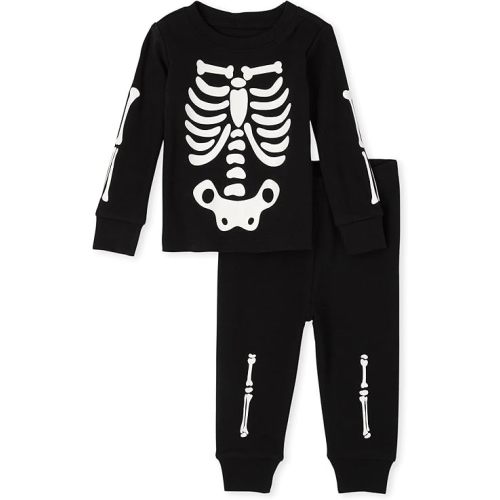 The Children's Place unisex-baby Christmas Pajamas, Cotton