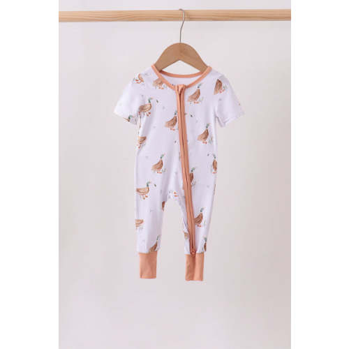 Duck Bamboo Zipper Romper – HoneyBean