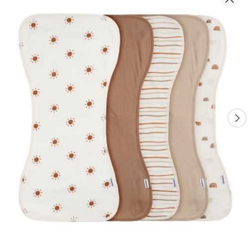 "gender neutral burp cloths"