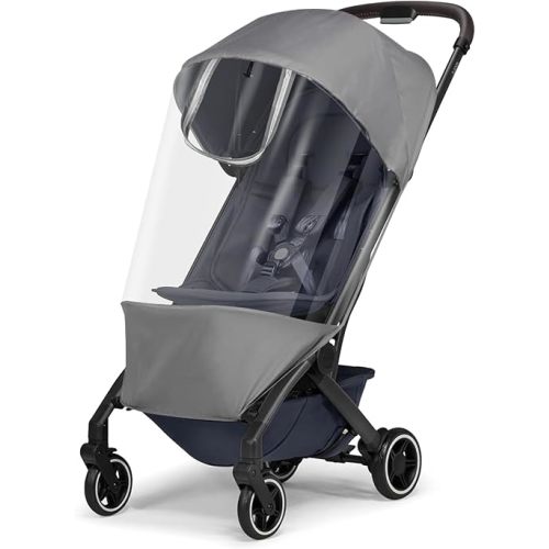Rain Cover for Joolz AER+ Stroller, Windproof & Waterproof Stroller Weather Shield Accessory, All-Season Baby Travel Protector for Sun, Snow & Dust | Ultra-Clear PVC & Compact Foldable Design
