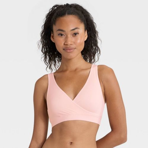 Women's 2pk Nursing Unlined V-Neck Bralette - Auden™