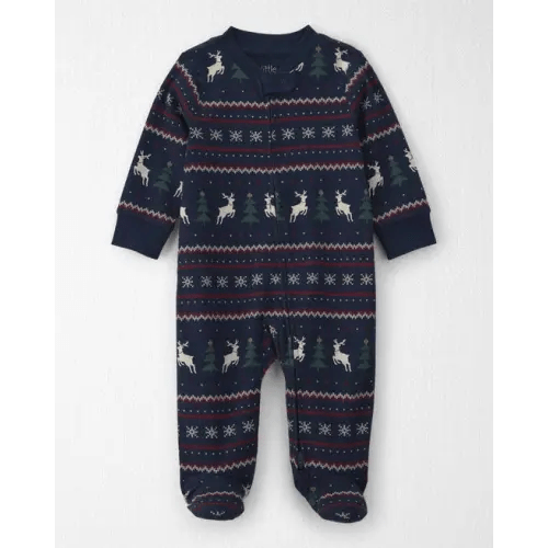 Baby Organic Cotton Fair Isle Sleep & Play Pajamas - Little Planet | Carter's