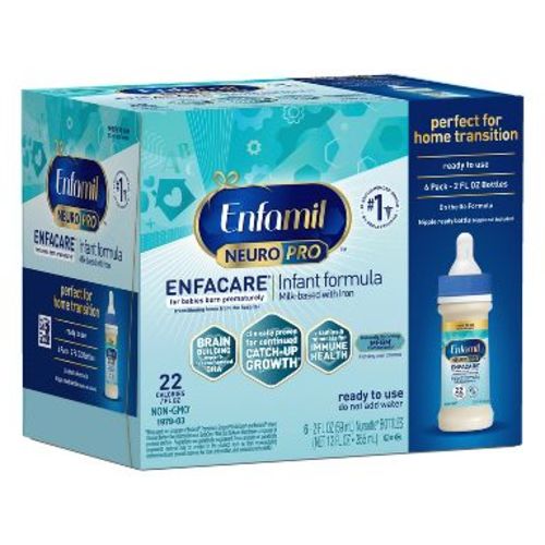 Enfamil EnfaCare NeuroPro Ready to Feed Infant Formula - 2 fl oz/6ct: Non-GMO, Brain Development, Growth Support