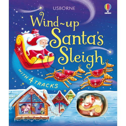 Wind-Up Santa's Sleigh (Board Book)