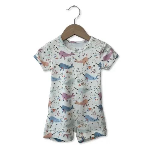 Sea Dreams Shorty Romper  Luxe Edition | Cotton Bamboo Blend