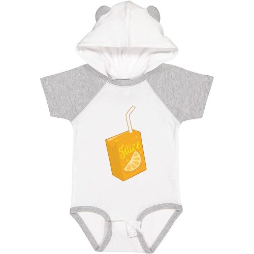 inktastic Orange Juice Box Baby Bodysuit