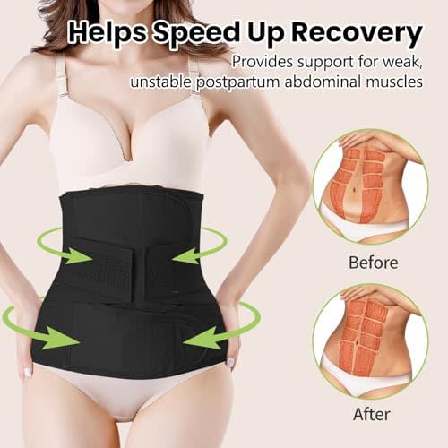 Postpartum Girdle C-Section Recovery Belt Belly Wrap Belly Band