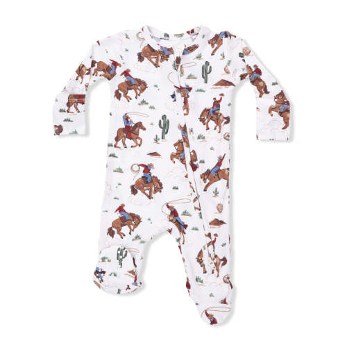 2-Way Zip Footie, Buckaroo Western