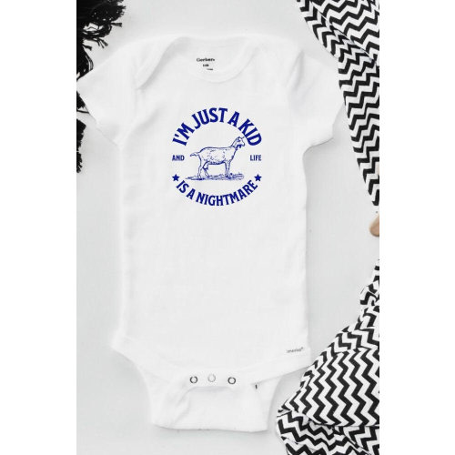 Pop Punk Baby Onesie - Funny Simple Plan Babysuit, Emo Parent Humor, Unique Baby Shower Gift, Punk Infant Clothing