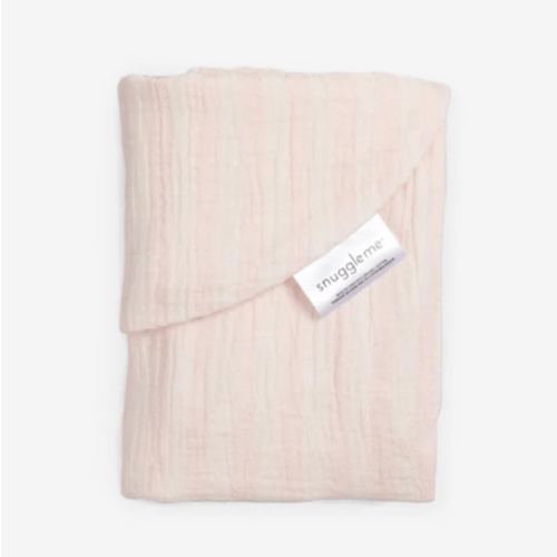 Snuggle Me Universal Lounger Cover 100% Organic Cotton Muslin - Petal