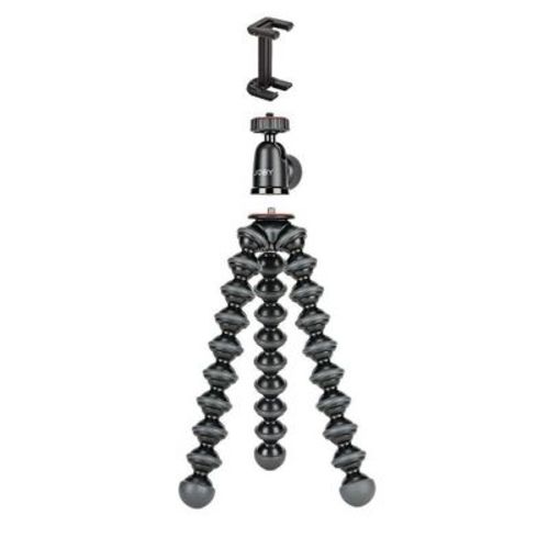 Joby Gorillapod 1K Kit With Phone Clamp: Ball Head, Quick Release Mount