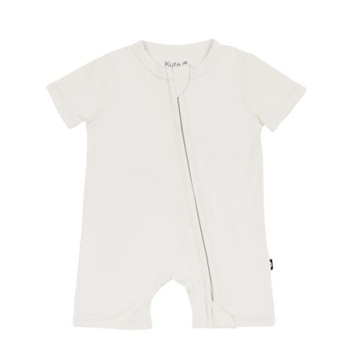Zippered Shortall Romper Oat | Shortie Romper | Kyte Baby