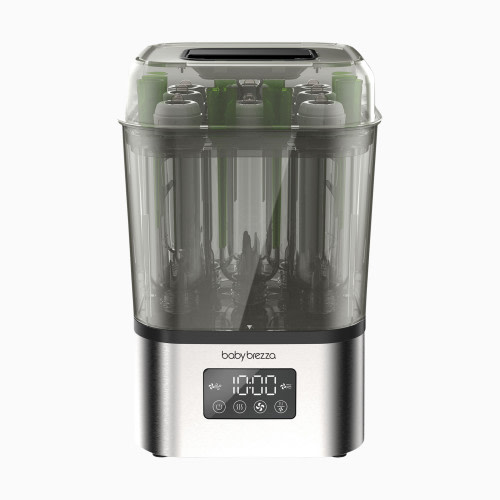 Baby Brezza SuperQuick 10-Minute Baby Bottle Sterilizer and Dryer - Stainless