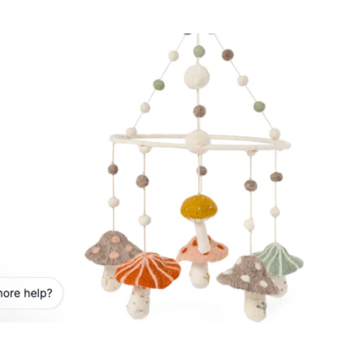 Handmade Mobile
Color "Mini Mushrooms"