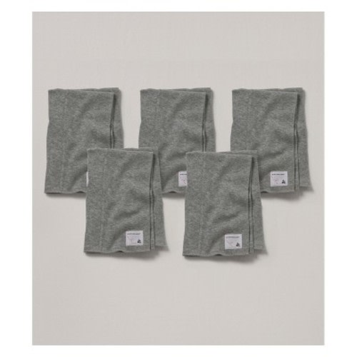 Burt's Bees Baby® Organic Cotton 5pk Burp Cloth Set - Heather Gray