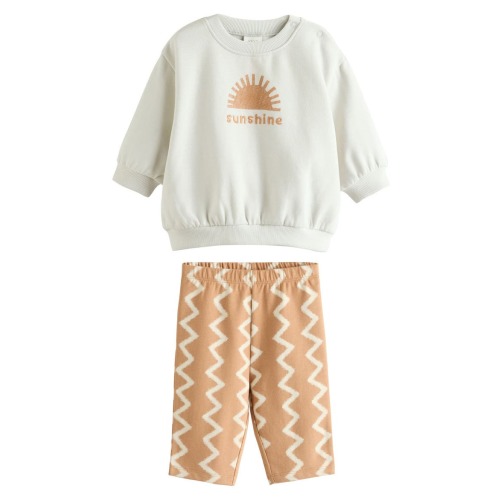 Sunshine Sweatshirt & Print Pants Set