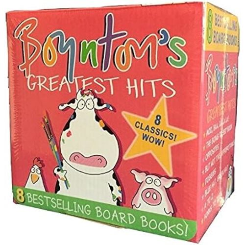 est Hits Complete Eight Book Board Book Set [Moo, Baa, La La La!, A to Z, Opposites, But Not the Hippopotamus, Doggies, Blue Hat Green Hat, The Going to Bed Book, and Horns to Toes]