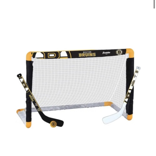 Boston Bruins Franklin NHL Mini Hockey Goal Set | GoalieMonkey