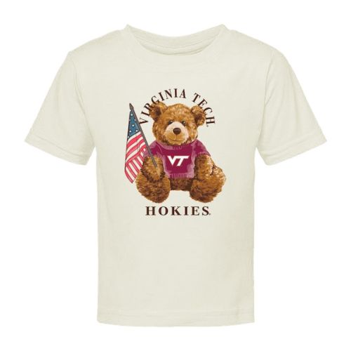 Infant  Cream Virginia Tech Hokies All-American Teddi T-Shirt