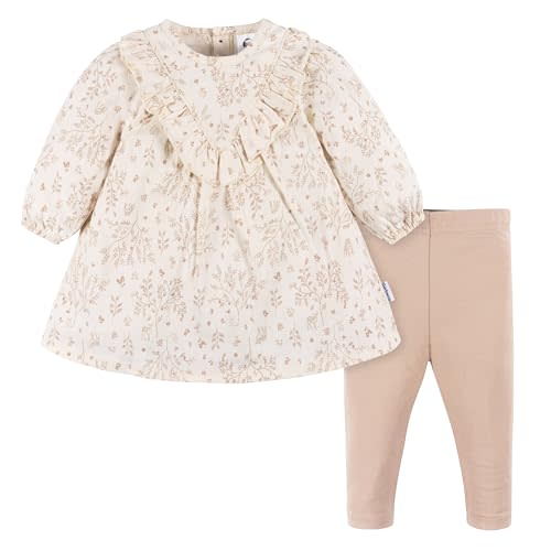 Gerber baby-girls Baby Girls' 2-piece Dress & Legging Set