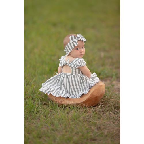 Mackinac Island Baby Dress and Romper, including sizes newborn - 4 years, Baby Dress Pattern, Baby Romper Pattern, Flutter Sleeve
