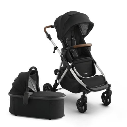 Single-to-Double Stroller 3.0 + Bassinet Bundle