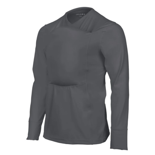 Dad Shirt | Gray - Long Sleeve - 2XL