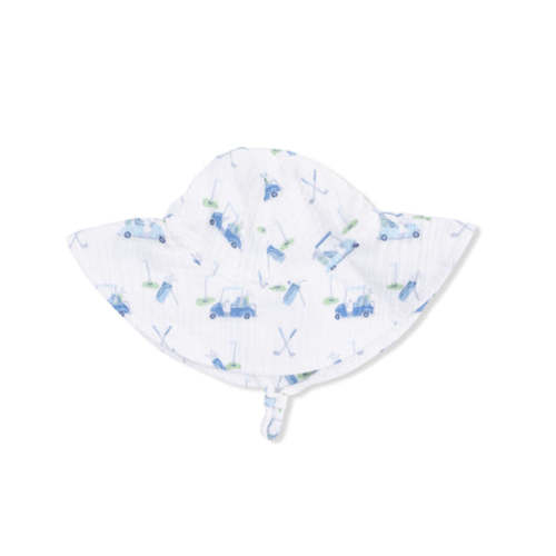 Baby Golf Carts Blue - Wide Brim Sun Hat