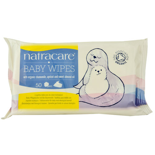 Natracare Organic Baby Wipes -- 50 Wipes - Vitacost