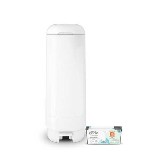 Diaper Genie Signature Pail - White